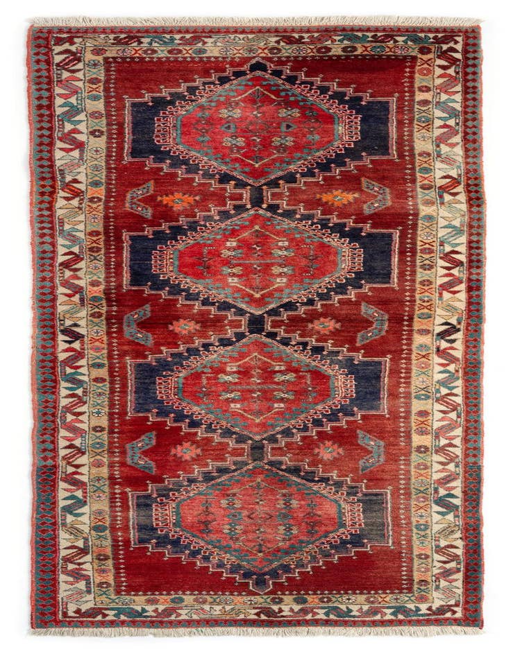 Detail image of 3' 8 x 10' 8 Sarab Wool Runner Rug