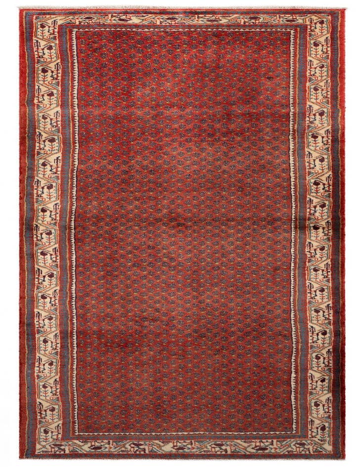 Detail image of 3' 5 x 10' 4 Hand Knotted Sarough Mir Persian Wool Runner Rug