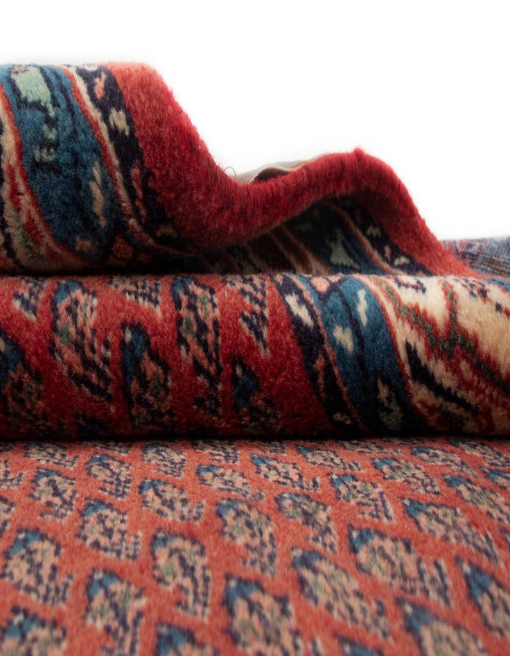 Detail image of 3' 2 x 9' 10  Hand Knotted Sarough Mir Persian Wool Runner Rug