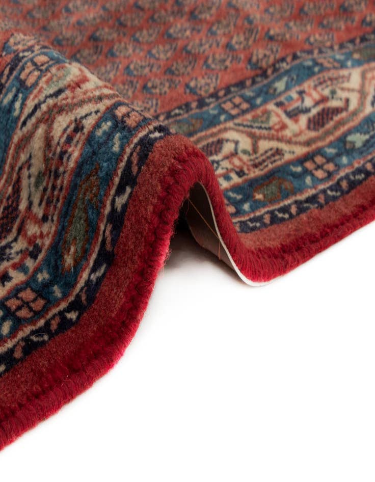 Detail image of 3' 2 x 9' 10  Hand Knotted Sarough Mir Persian Wool Runner Rug