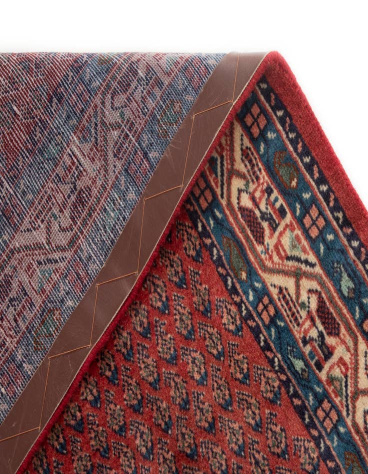 Detail image of 3' 2 x 9' 10  Hand Knotted Sarough Mir Persian Wool Runner Rug