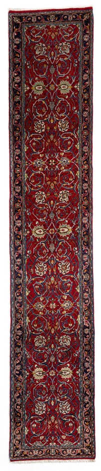 Detail image of 2' 7 x 13' 11 Sarouk Wool Runner Rug