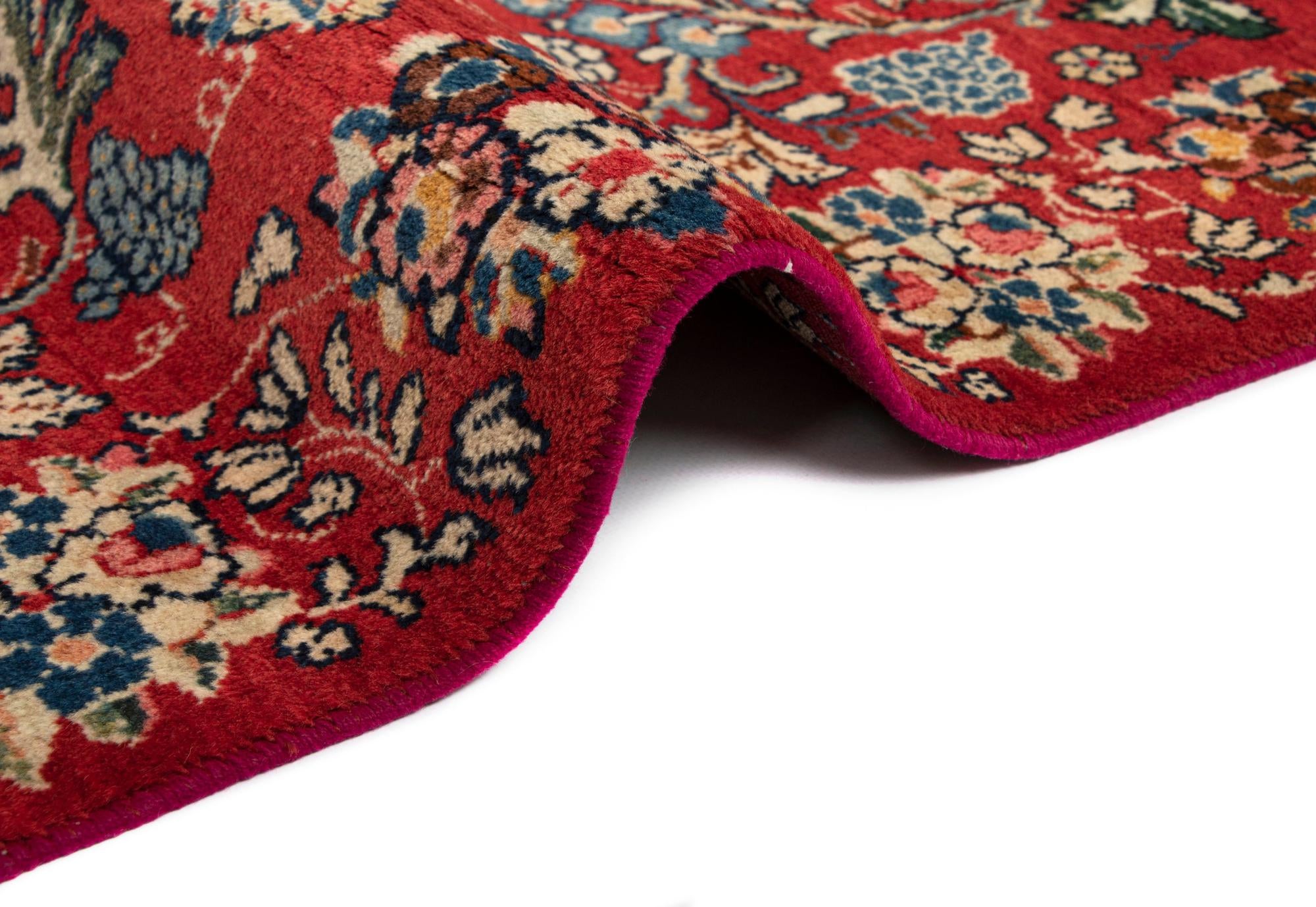 2' 8 x 16' Sarouk Wool Runner Rug