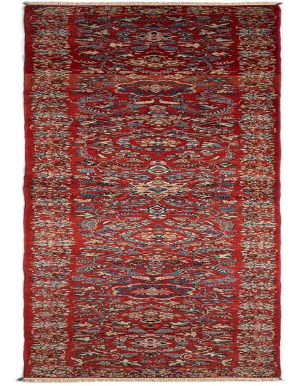 Detail image of 2' 8 x 16' Sarouk Wool Runner Rug