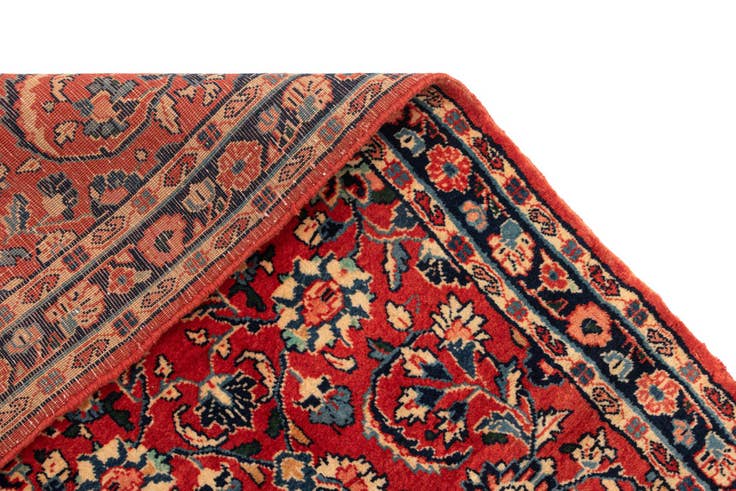 Detail image of 2' 7 x 14' 10 Sarouk Wool Runner Rug