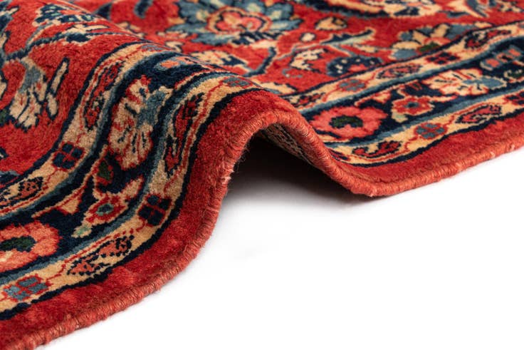 Detail image of 2' 7 x 14' 10 Sarouk Wool Runner Rug