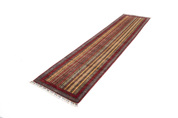 Detail image of 2' 8 x 11' 9 Schall Wool Runner Rug