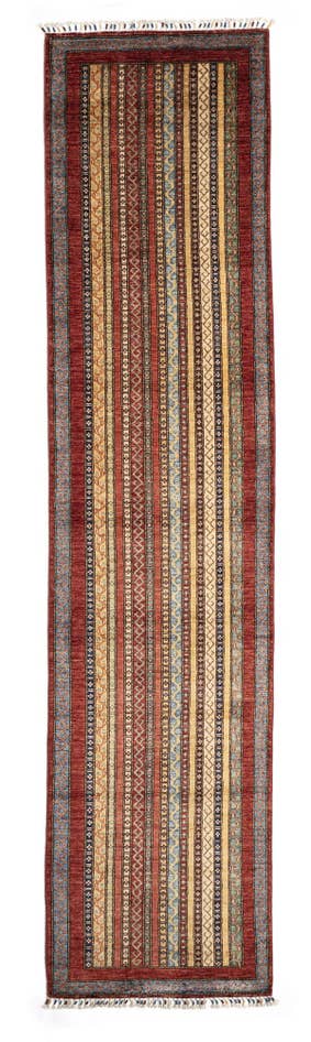 Detail image of 2' 8 x 11' 9 Schall Wool Runner Rug