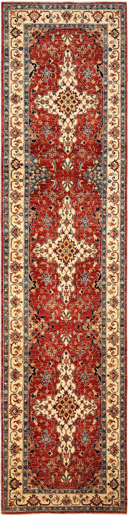 2' 7 x 10' 5 Serapi Wool Runner Rug