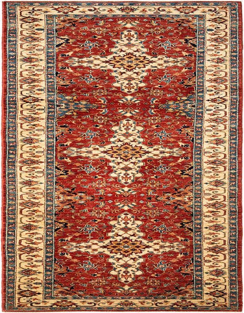 Detail image of 2' 7 x 10' 5 Serapi Wool Runner Rug