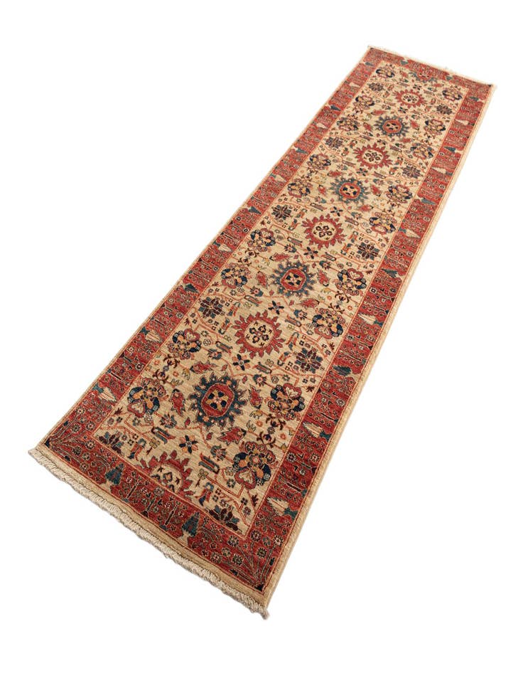 Detail image of 2' 7 x 9' 9 Serapi Wool Runner Rug