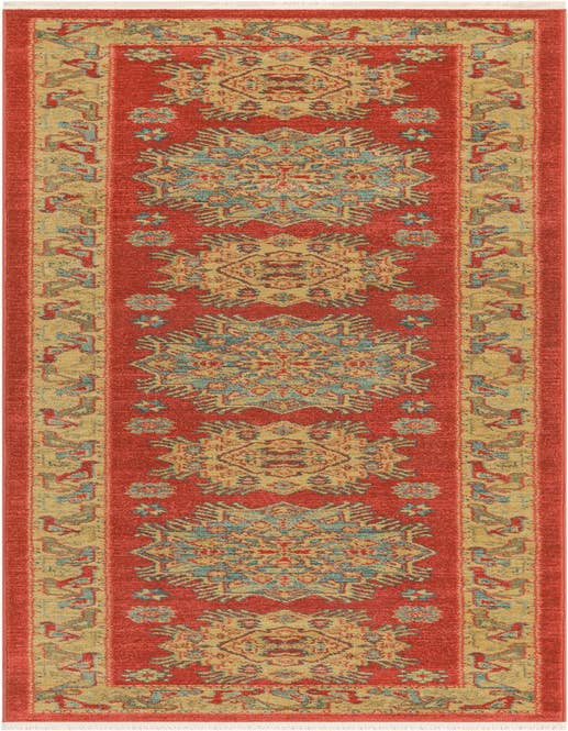 Detail image of 2' 7 x 10' Serapi Runner Rug