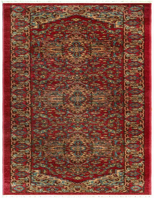 Detail image of 2' 7 x 10' Serapi Runner Rug