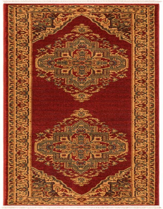 Detail image of 2' 7 x 10' Serapi Runner Rug