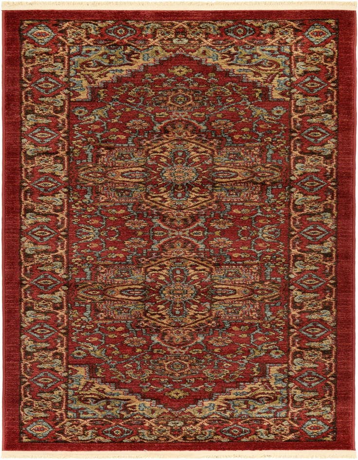 Detail image of 2' 7 x 7' Serapi Runner Rug