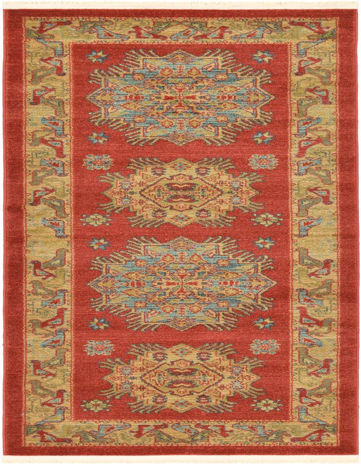 Detail image of 2' 7 x 7' Serapi Runner Rug