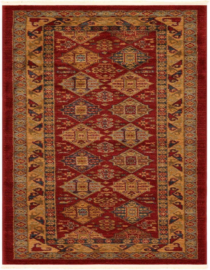 Detail image of 2' 7 x 7' Serapi Runner Rug