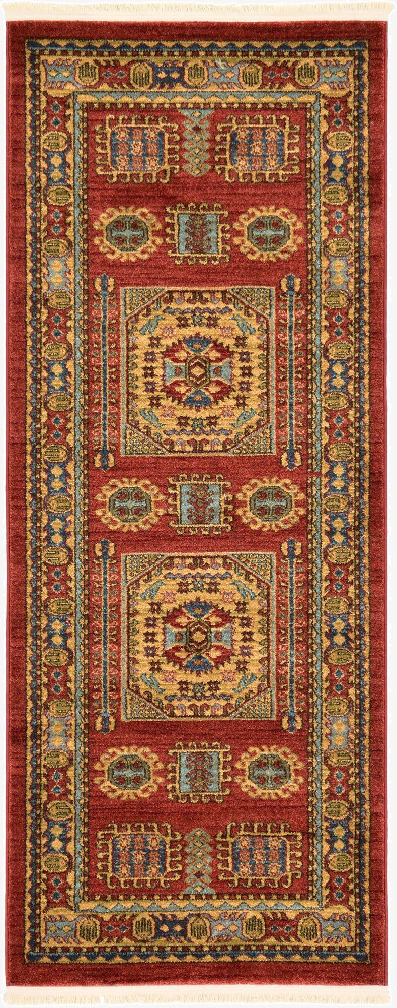 2' 7 x 7' Serapi Runner Rug