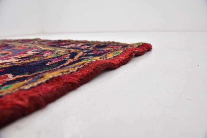 4' 8 x 10' 8 Hand Knotted Shahrbaft Persian Wool Runner Rug
