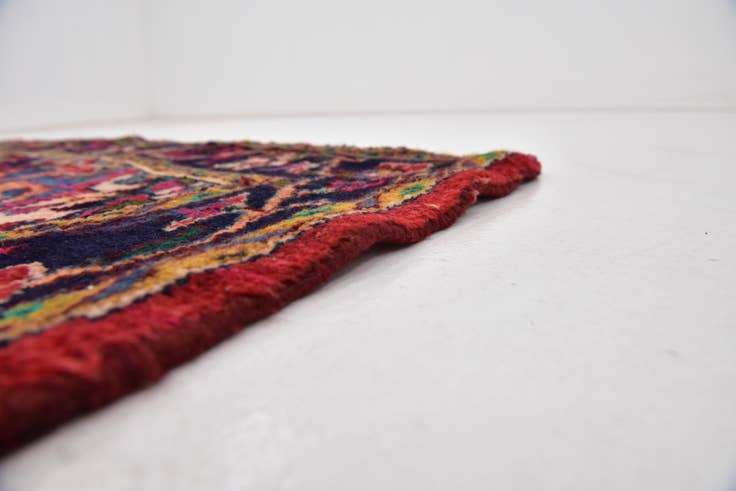 Detail image of 4' 8 x 10' 8 Hand Knotted Shahrbaft Persian Wool Runner Rug