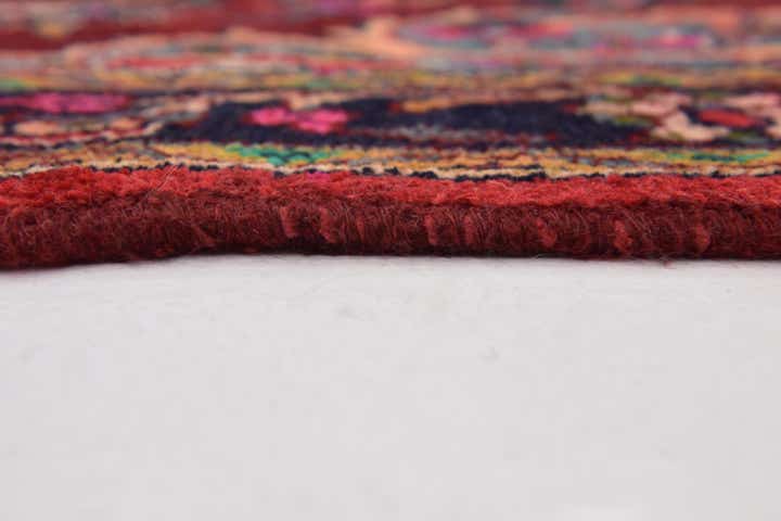 4' 8 x 10' 8 Hand Knotted Shahrbaft Persian Wool Runner Rug