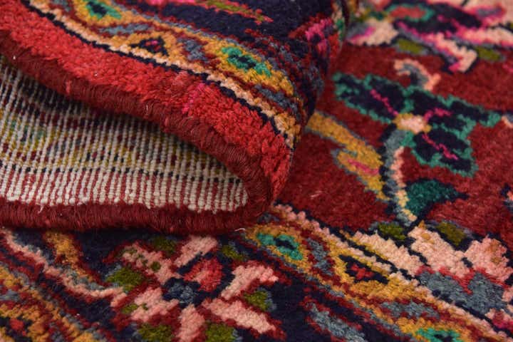 4' 8 x 10' 8 Hand Knotted Shahrbaft Persian Wool Runner Rug