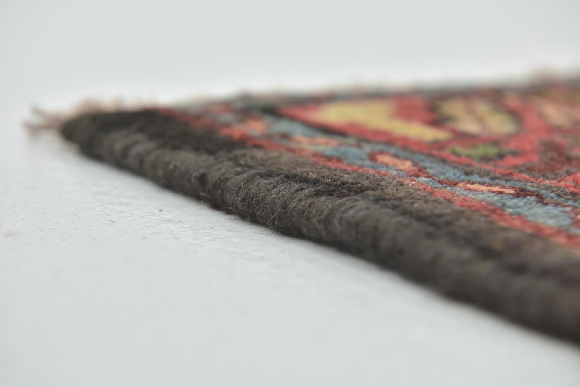 3' 7 x 10' Hand Knotted Shahsavand Persian Wool Runner Rug