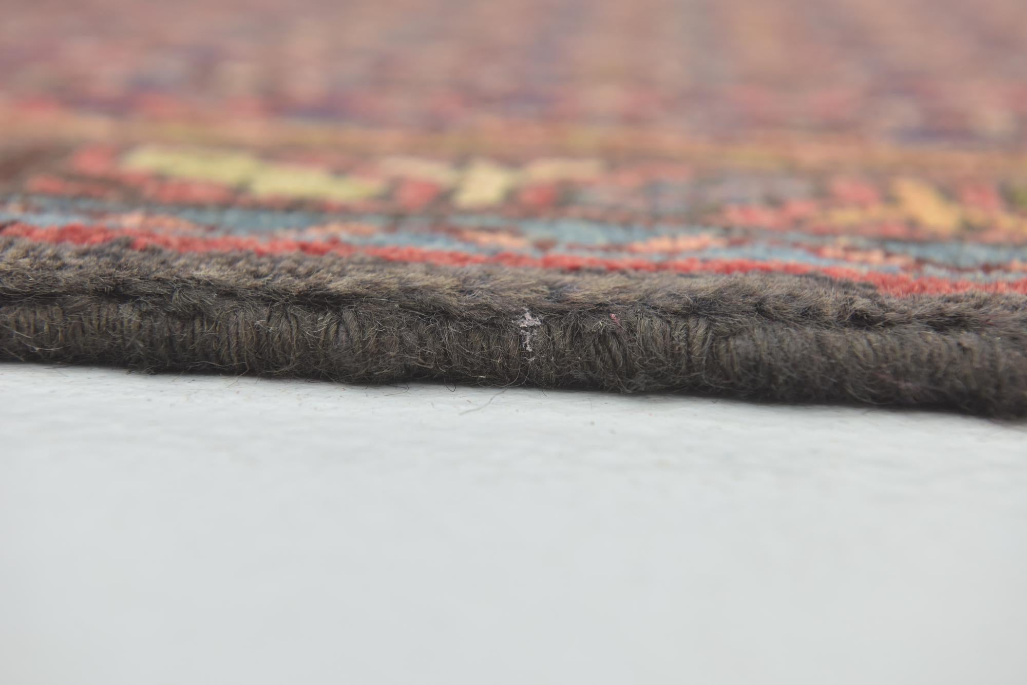 3' 7 x 10' Hand Knotted Shahsavand Persian Wool Runner Rug