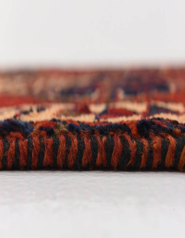 Detail image of 3' 7 x 12' 2  Hand Knotted Shiraz-Lori Persian Wool Runner Rug