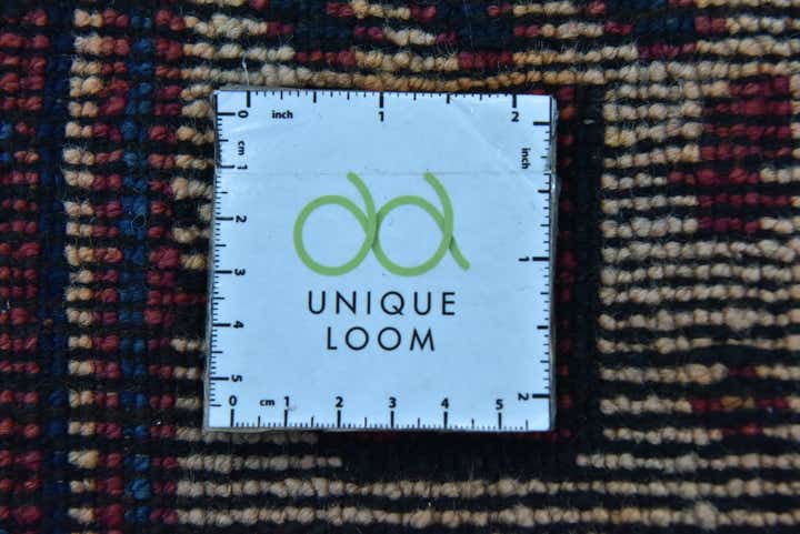 4' 3 x 12' 5 Hand Knotted Shiraz-Lori Persian Wool Runner Rug