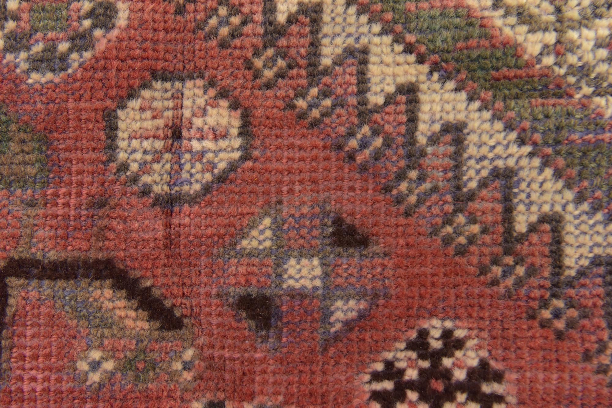5' x 9' 9 Hand Knotted Shiraz Persian Wool Runner Rug