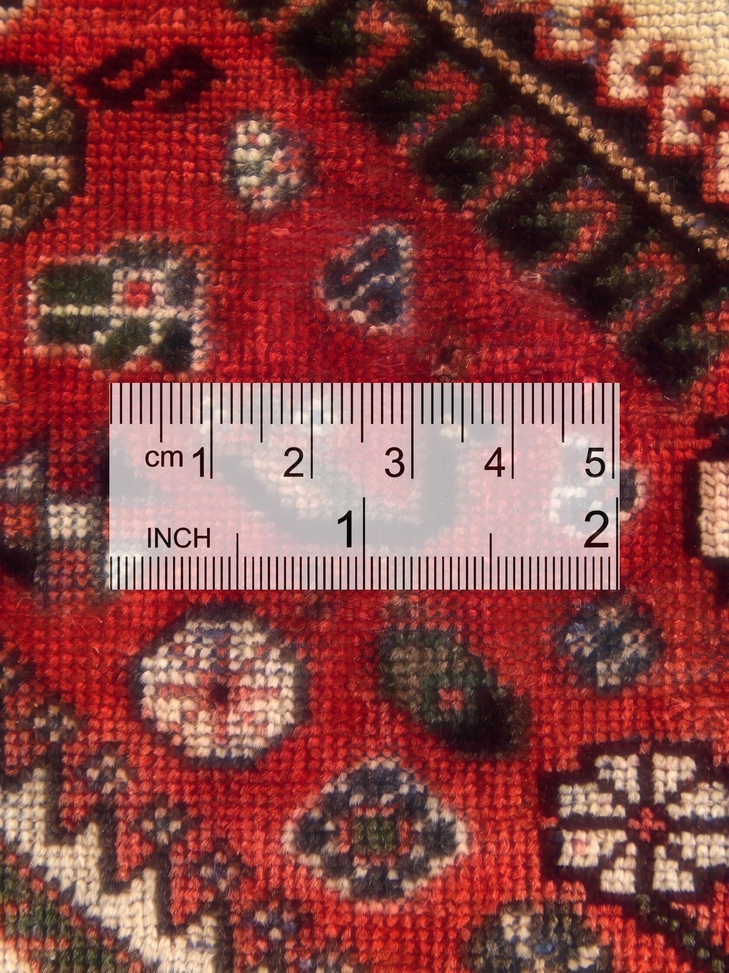 5' x 9' 9 Hand Knotted Shiraz Persian Wool Runner Rug