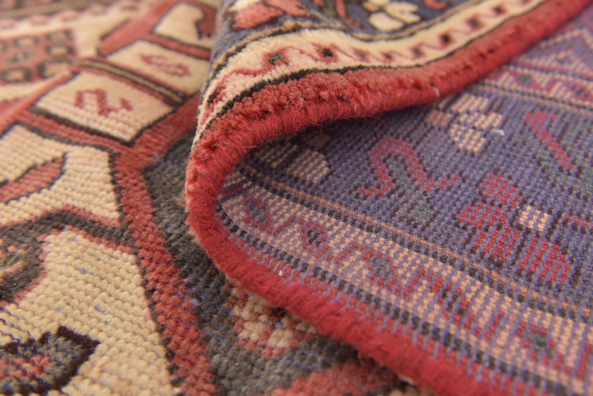 5' x 9' 9 Hand Knotted Shiraz Persian Wool Runner Rug