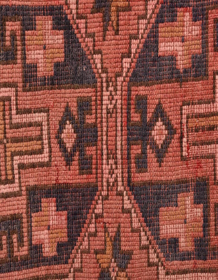 Detail image of 2' 3 x 4' 3  Hand Knotted Shiraz Persian Wool Runner Rug