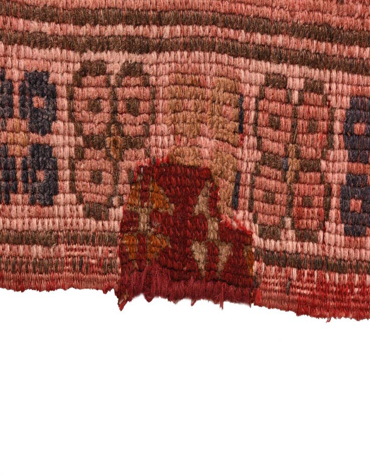 Detail image of 2' 3 x 4' 3  Hand Knotted Shiraz Persian Wool Runner Rug