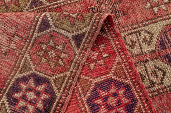 2' 1 x 7' 8 Hand Knotted Shiraz Wool Runner Rug