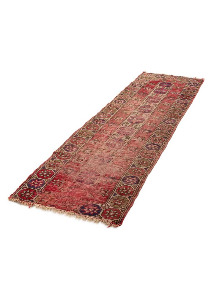 2' 1 x 7' 8 Hand Knotted Shiraz Wool Runner Rug
