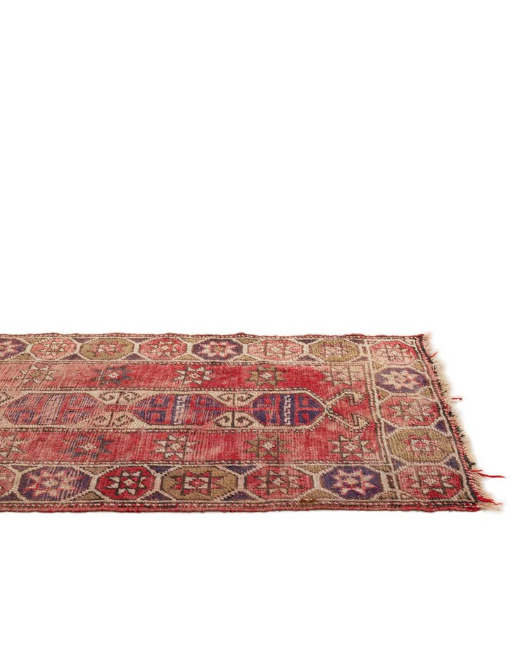 Detail image of 2' 1 x 7' 8  Hand Knotted Shiraz Wool Runner Rug