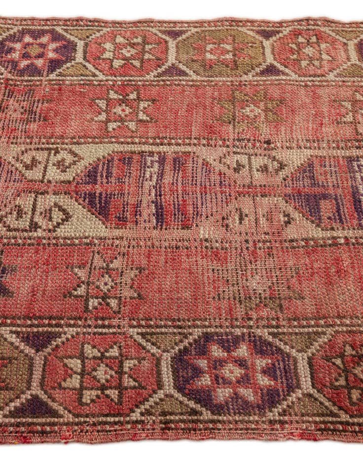 Detail image of 2' 1 x 7' 8 Hand Knotted Shiraz Wool Runner Rug