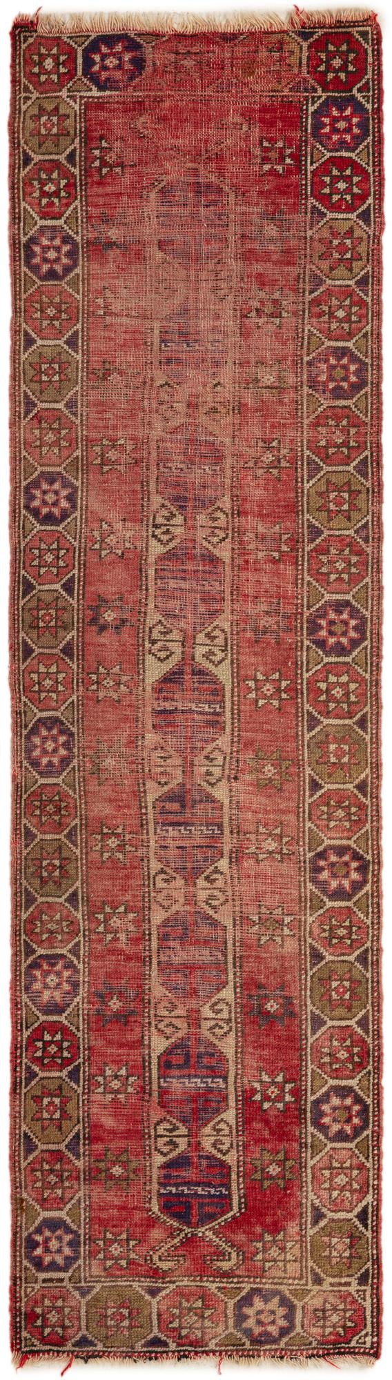2' 1 x 7' 8 Hand Knotted Shiraz Wool Runner Rug