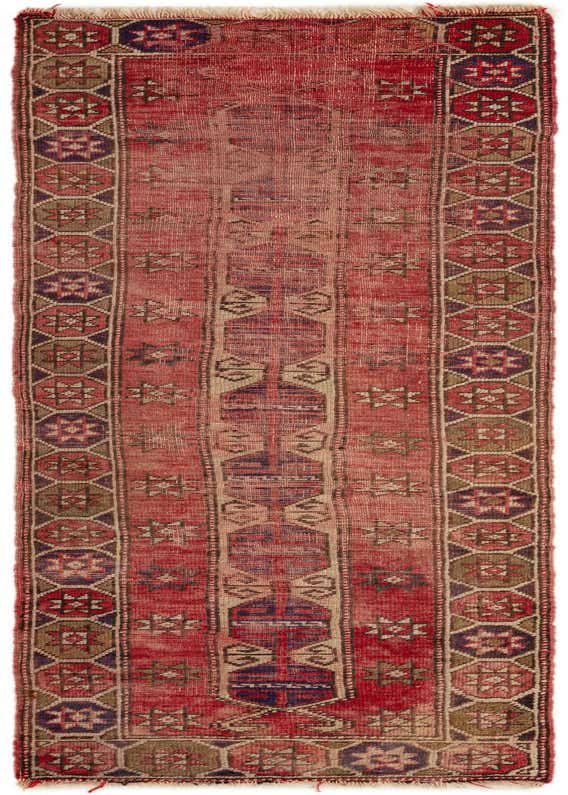 2' 1 x 7' 8 Hand Knotted Shiraz Wool Runner Rug