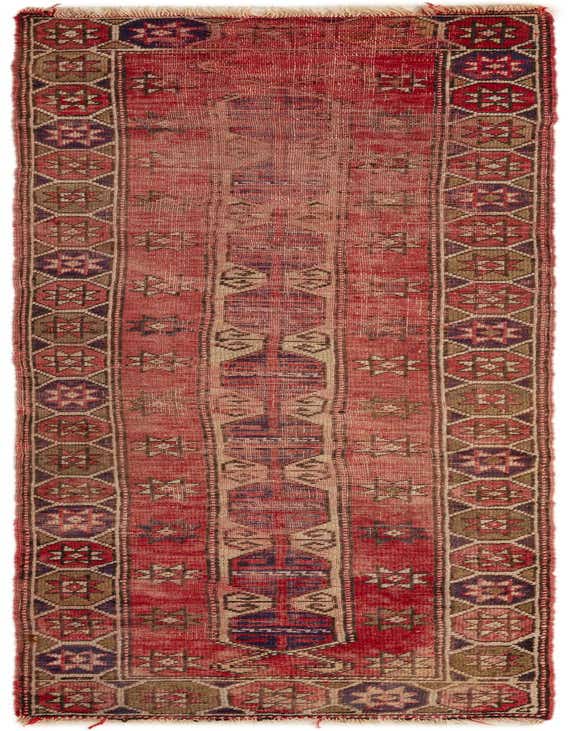 2' 1 x 7' 8 Hand Knotted Shiraz Wool Runner Rug