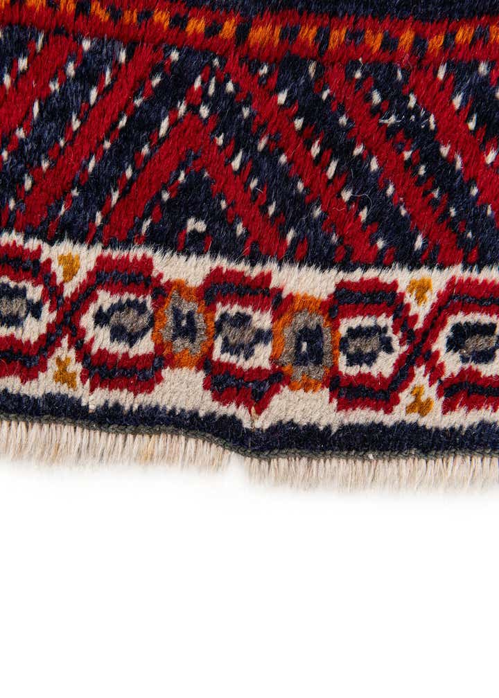 2' 7 x 9' 10 Hand Knotted Shiraz Wool Runner Rug