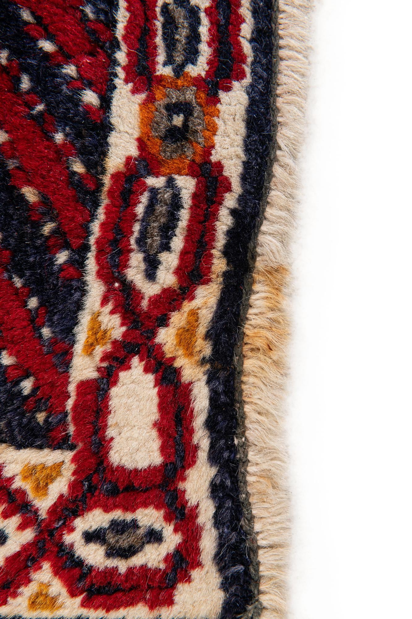 2' 7 x 9' 10 Hand Knotted Shiraz Wool Runner Rug