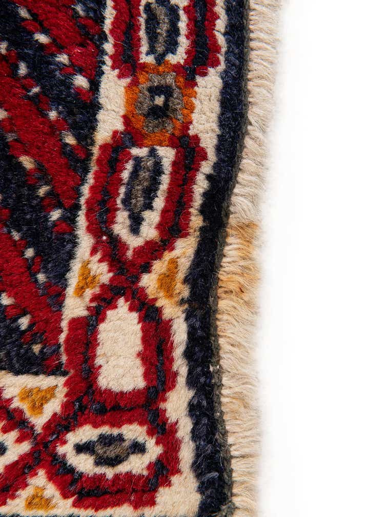 2' 7 x 9' 10 Hand Knotted Shiraz Wool Runner Rug