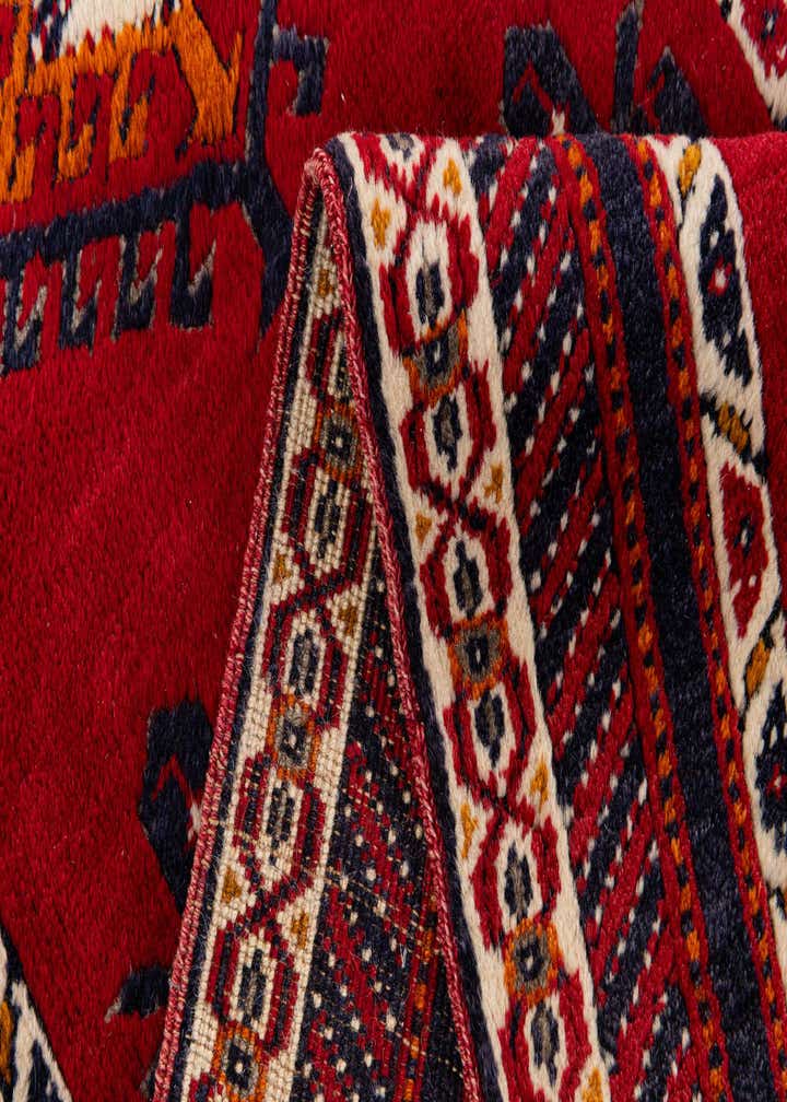 2' 7 x 9' 10 Hand Knotted Shiraz Wool Runner Rug