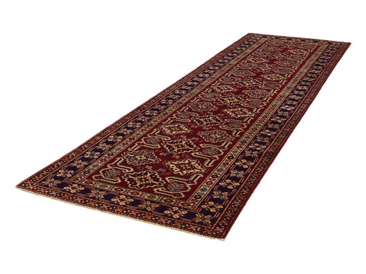Detail image of 2' 7 x 9' 2 Hand Knotted Shirvan Runner Rug