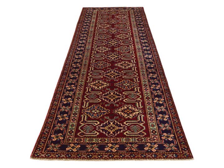 2' 7 x 9' 2 Hand Knotted Shirvan Runner Rug