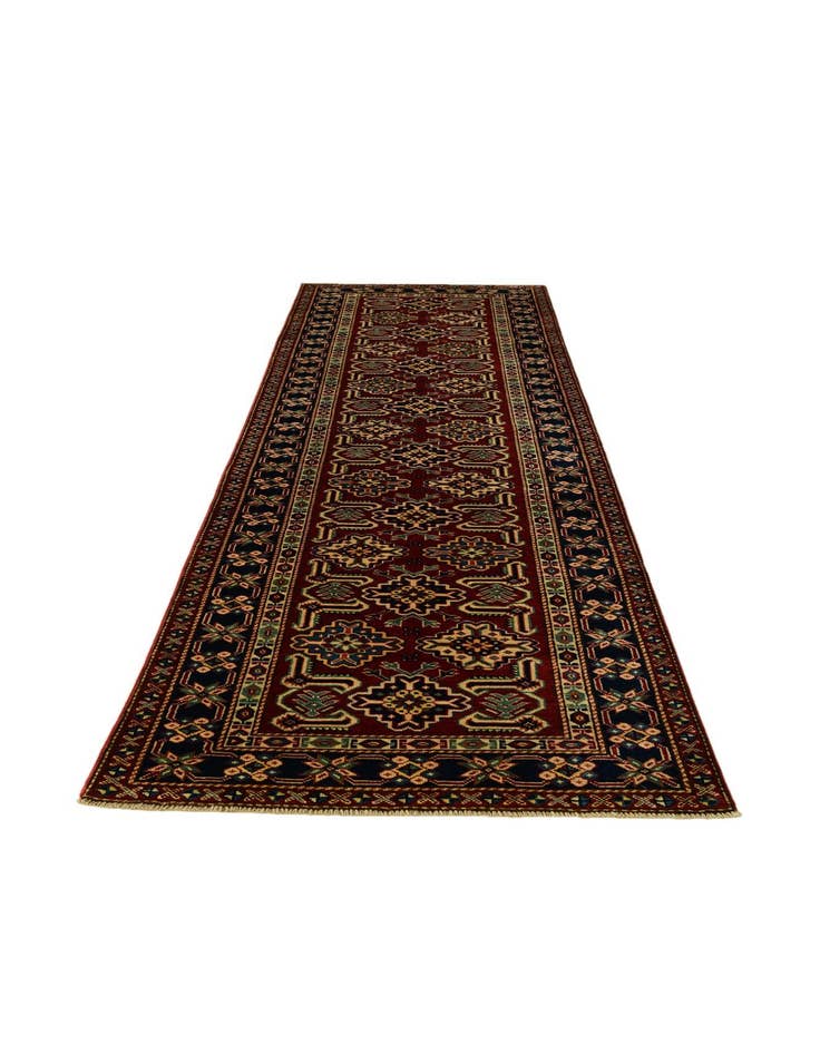 Detail image of 2' 7 x 9' 2 Hand Knotted Shirvan Runner Rug