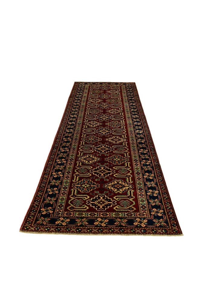 2' 7 x 9' 2 Hand Knotted Shirvan Runner Rug